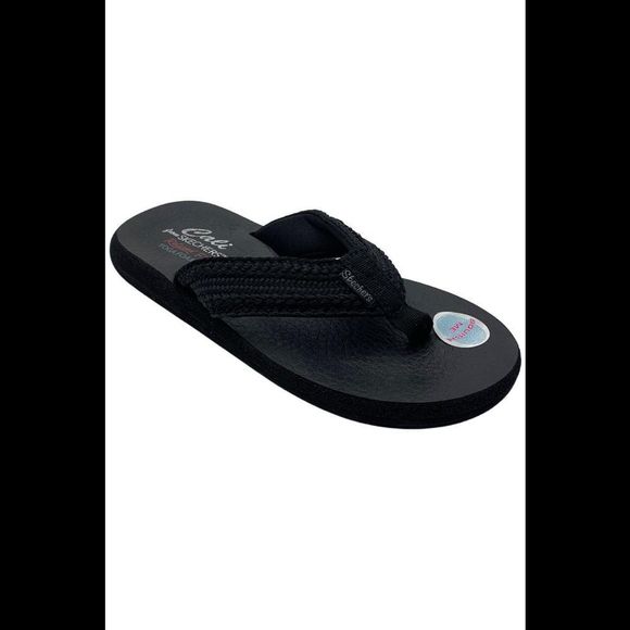 Skechers Women's Relaxed Fit Cali Asana Valley Chic Sandal Black - Medium - Picture 1 of 3